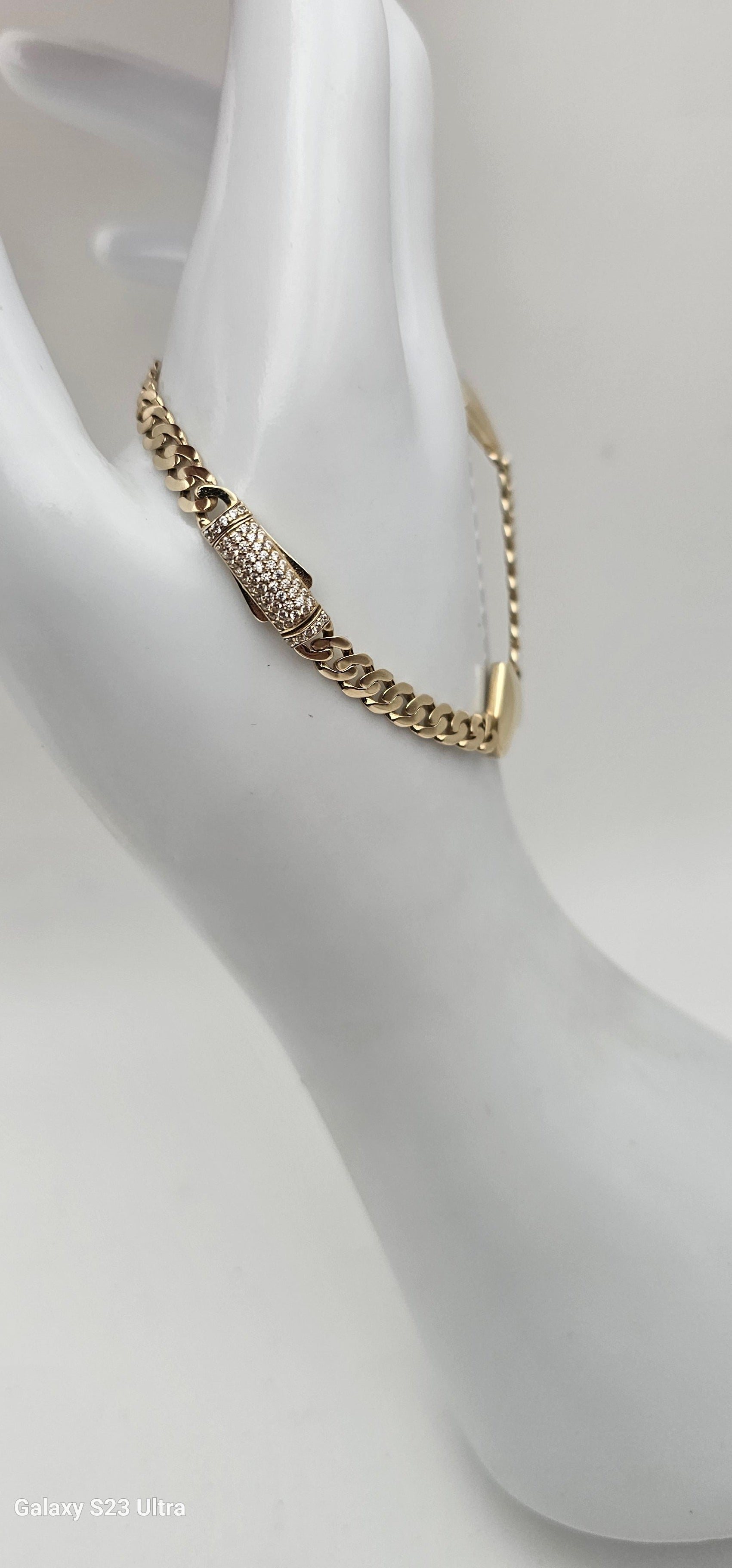 Handle with heart Monaco style 10 KT
