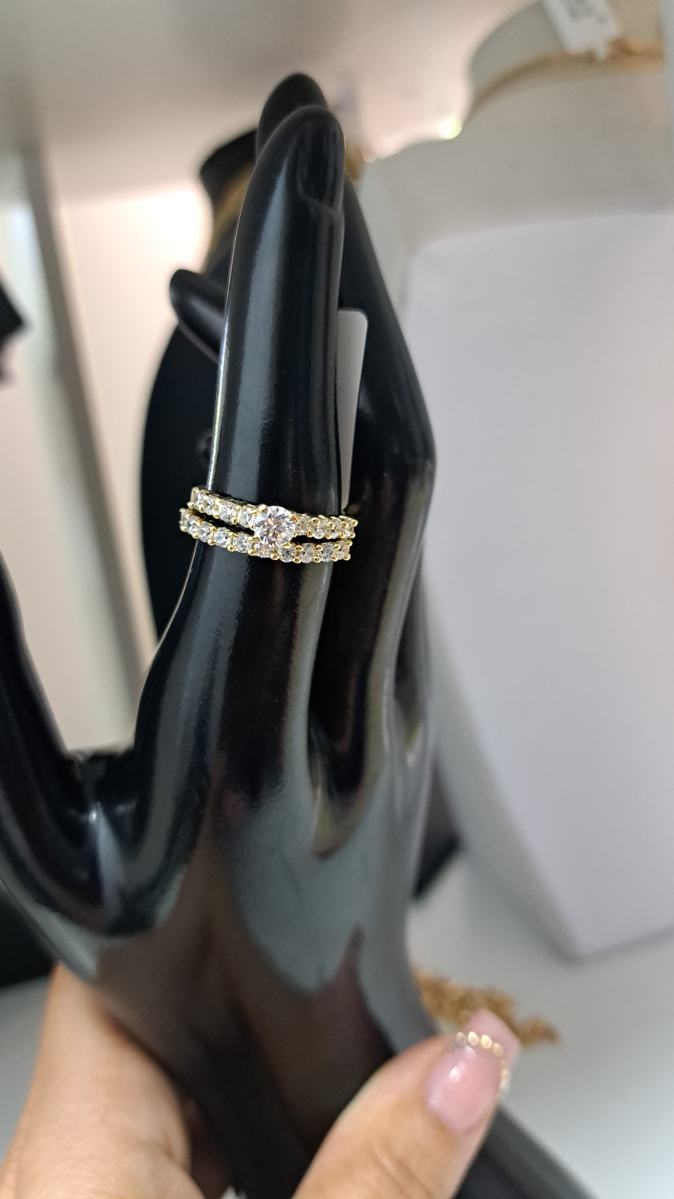 Anillos de compromiso oro 10k