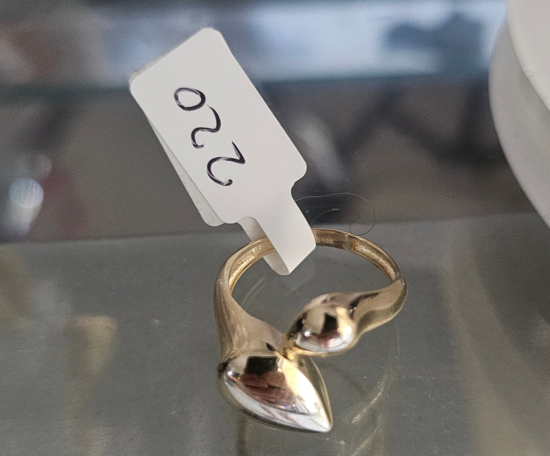 Anillo oro 10 kt