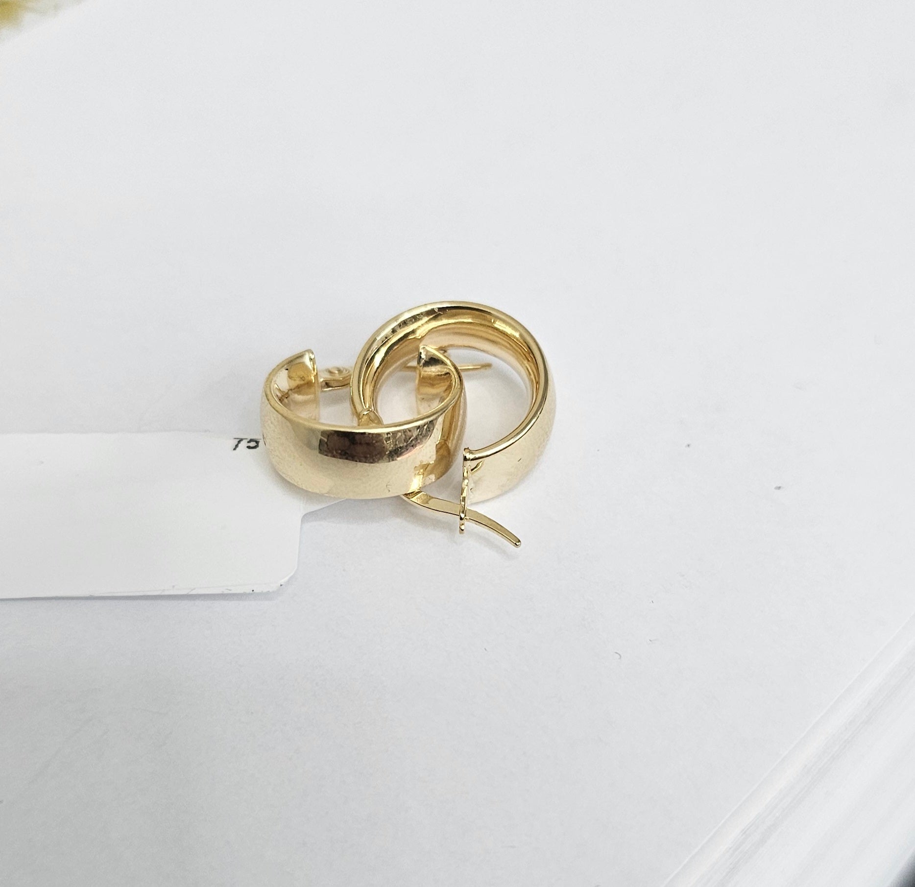 Hermosos aretes 10 kt