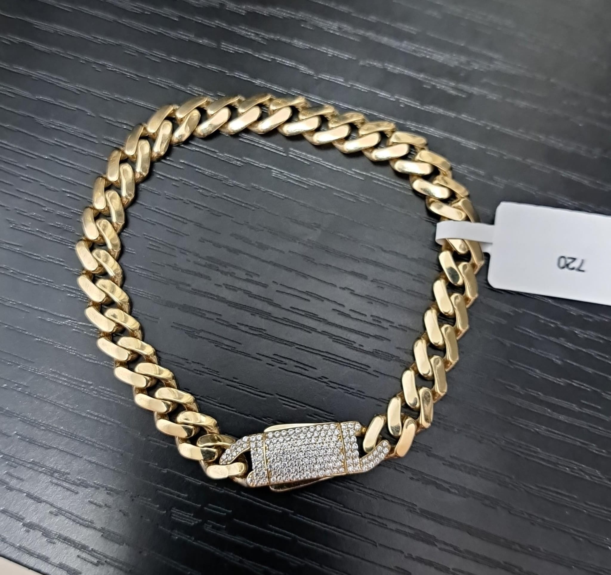 Manilla 10 kt zize 8 ..7.7 mm ancho