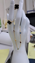 Manilla anillo y aretes