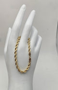 Torzal handle 10 kt zize 7 ...4.8 mm wide
