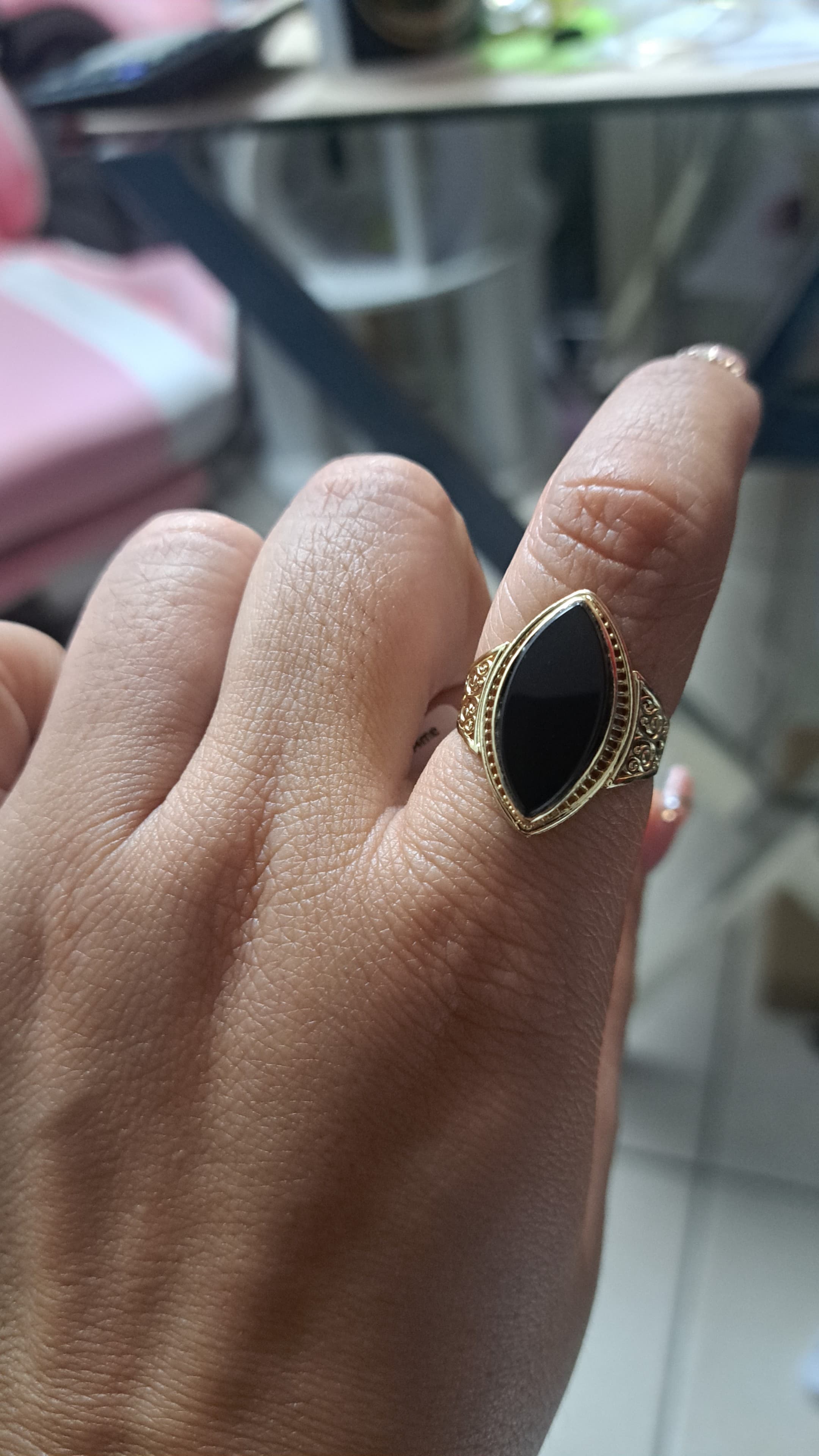 Anillo oro 10k