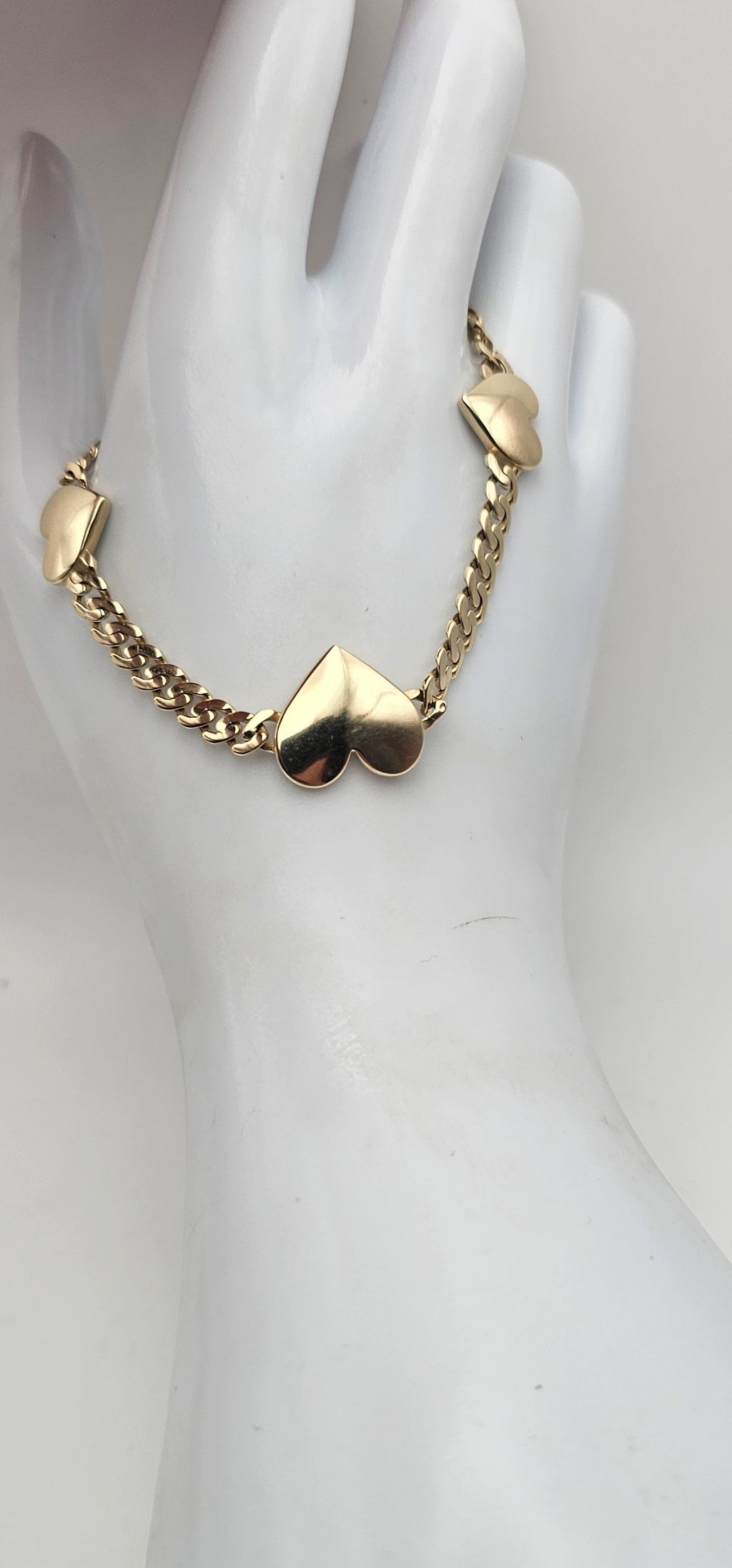 Handle with heart Monaco style 10 KT