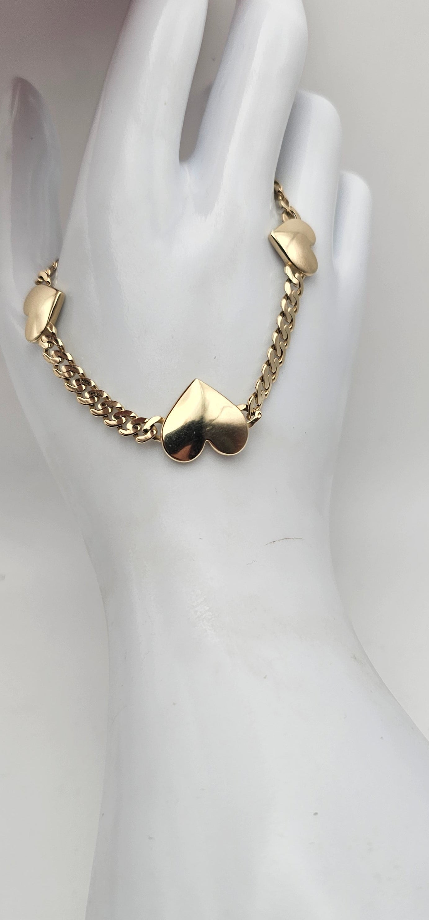 Handle with heart Monaco style 10 KT