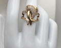 Beautiful 14kt dolphins