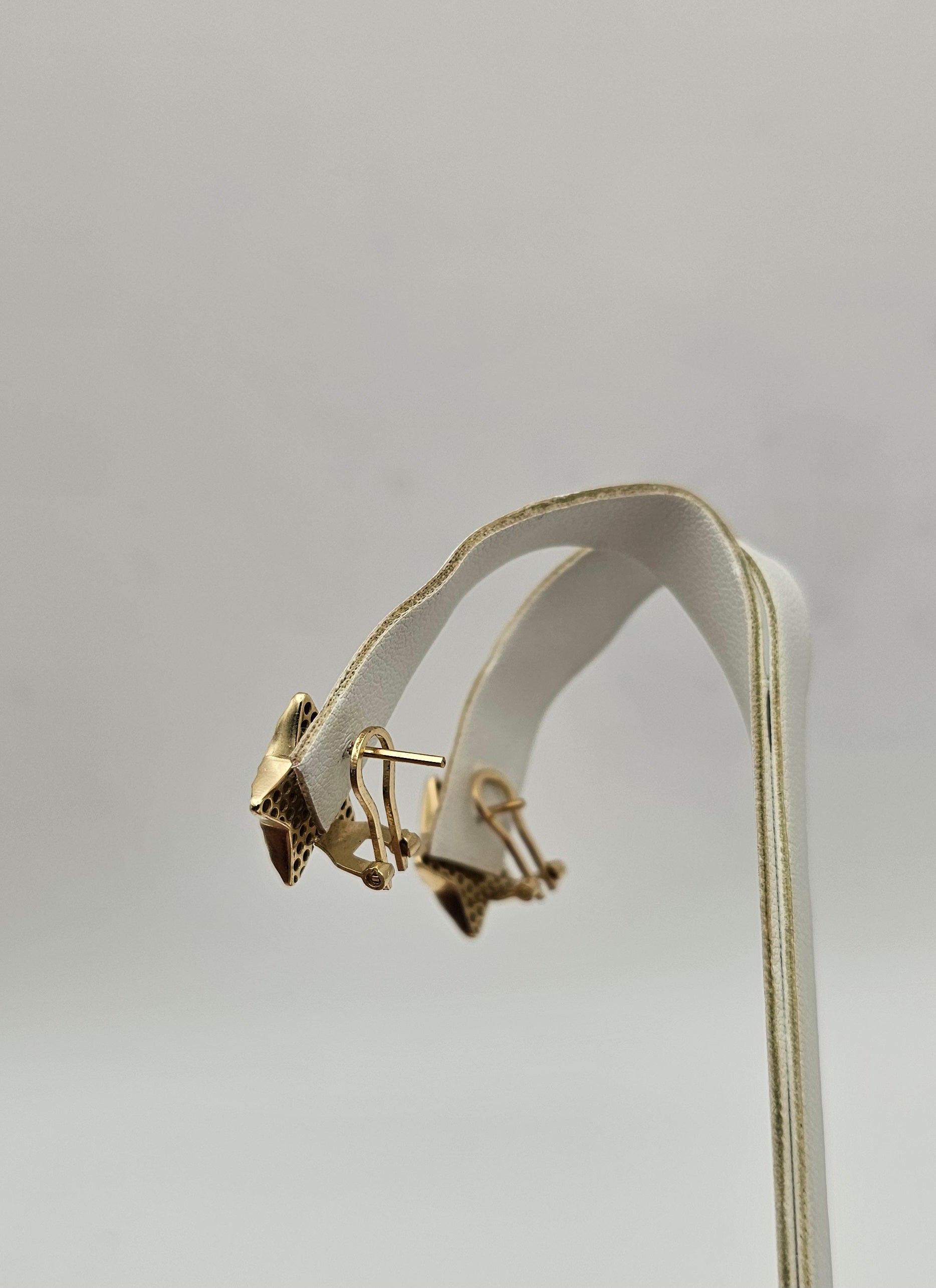 Star earrings 10 Kt