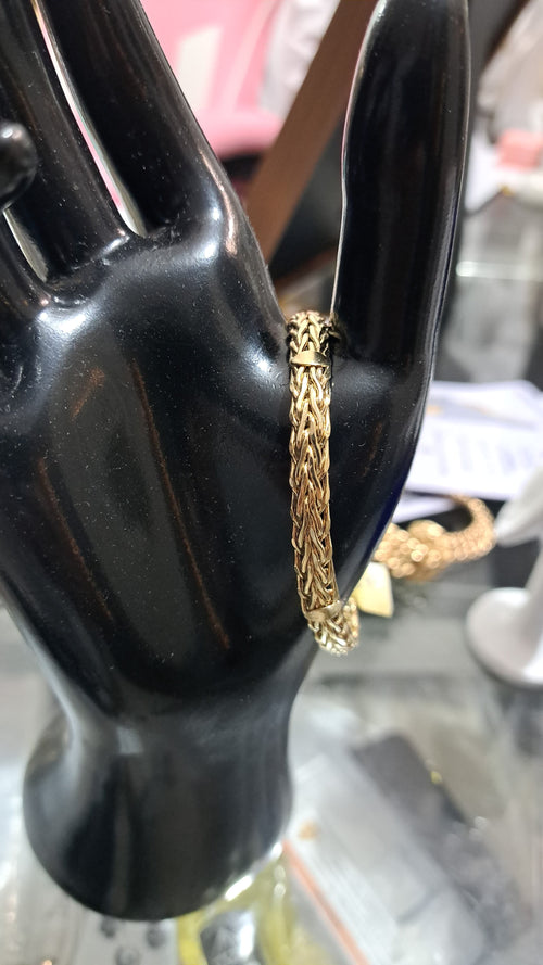 10K Gold Classic Rope Bracelet