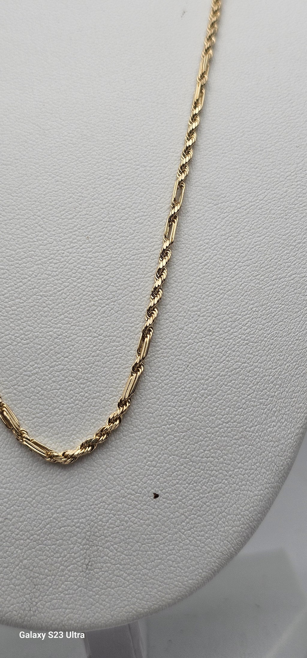 Milano chain 10 kt zize 18 ...2mm wide