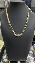 Cadena estilo monaci oro 10k size 16 6 mm